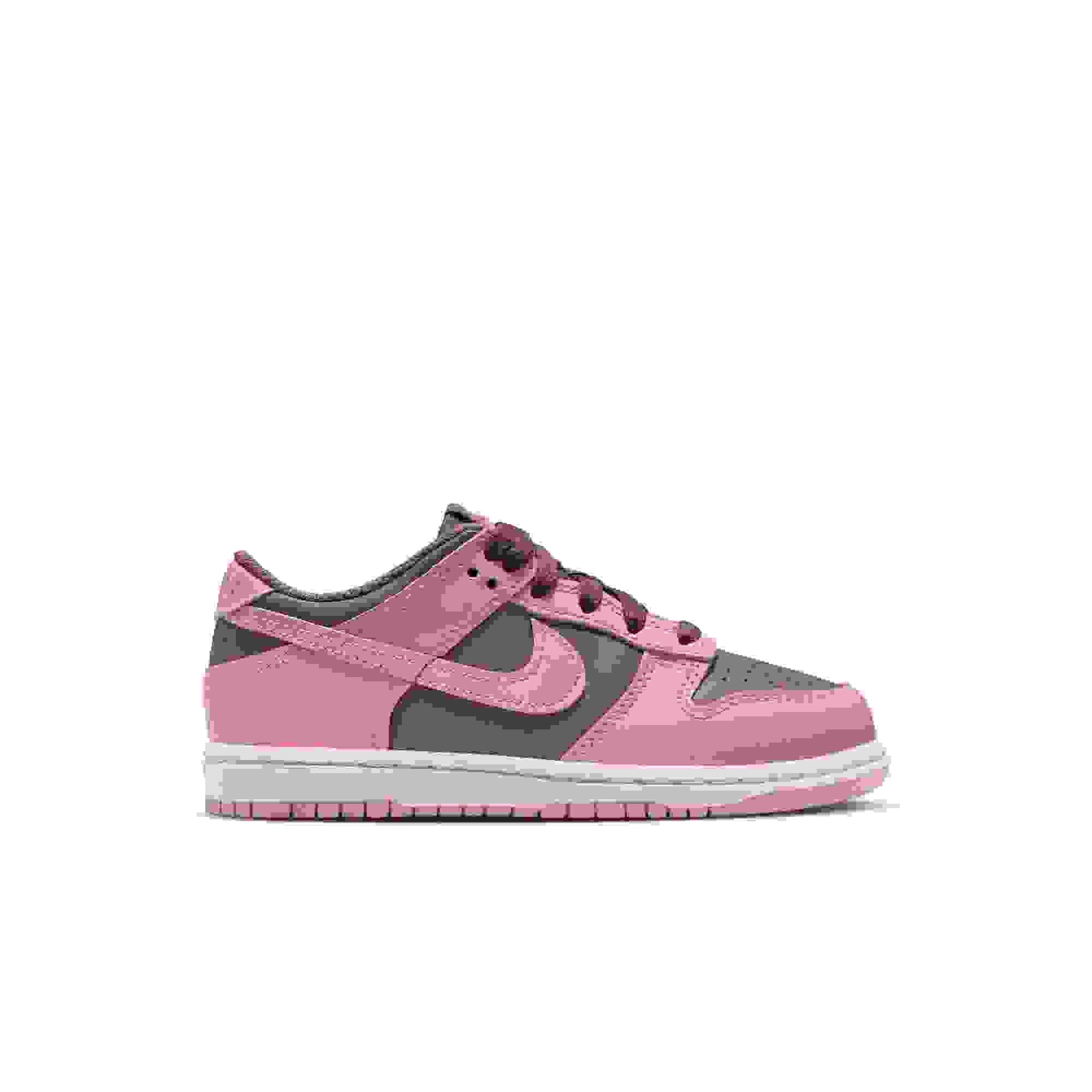 Nike Dunk Low Preschool Girls' "Tattoo/Lt Magenta/Pale Ivory" Shoe